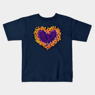 Flower Heart Kids T-Shirt